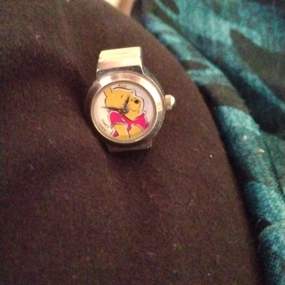 Winnie The Pooh Character Ring Analog Timex Watch. One Size Fits All.